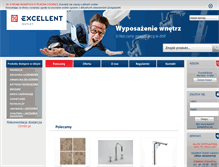 Tablet Screenshot of outlet.excellent.com.pl